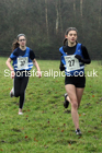 Girls under-13s, NECAA Junior Cross Country Relays, Thornley Farm, Peterlee, Saturday, December 12th. Photo: David T. Hewitson/Sports for All Pics